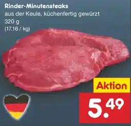 Netto Marken-Discount Rinder-Minutensteaks Angebot