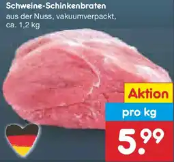 Netto Marken-Discount Schweine-Schinkenbraten Angebot