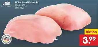Netto Marken-Discount Hähnchen-Ministeaks Angebot