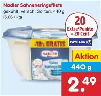 Netto Marken-Discount Nadler Sahneheringsfilets Angebot