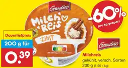 Netto Marken-Discount Milchreis Angebot