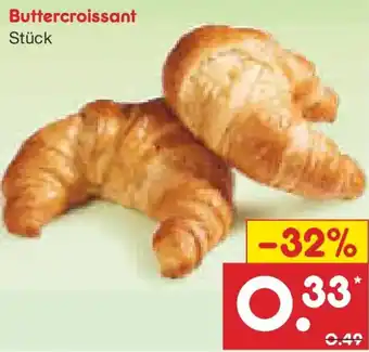 Netto Marken-Discount Buttercroissant Angebot