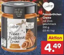 Netto Marken-Discount Franzbrötchen Creme Angebot