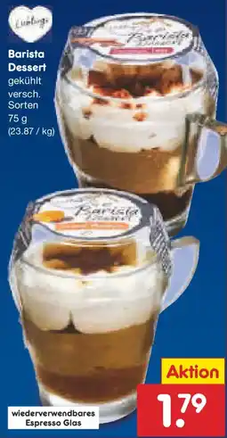 Netto Marken-Discount Barista Dessert Angebot