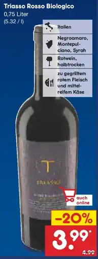 Netto Marken-Discount Triasso Rosso Biologico Angebot