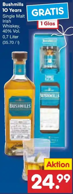 Netto Marken-Discount Bushmills 10 Years Angebot
