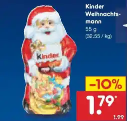 Netto Marken-Discount Kinder Weihnachtsmann Angebot