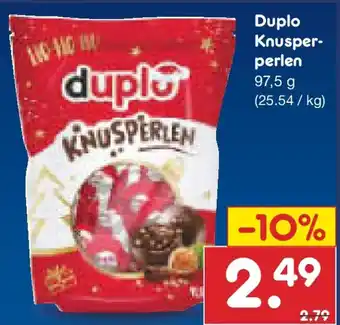 Netto Marken-Discount Duplo Knusperperlen Angebot