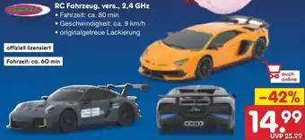 Netto Marken-Discount RC Fahrzeug, vers., 2,4 GHz Angebot
