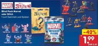 Netto Marken-Discount Blind Pack Marvel oder Stitch Angebot