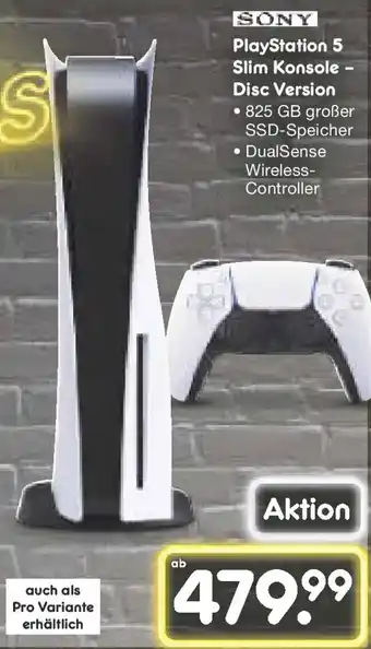 Netto Marken-Discount SONY PlayStation 5 Slim Konsole - Disc Version Angebot