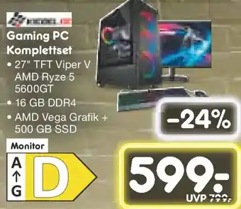 Netto Marken-Discount Gaming PC Komplettset Angebot