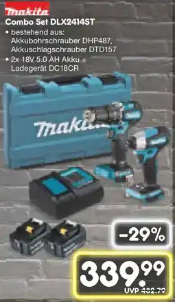 Netto Marken-Discount Makita Combo Set DLX2414ST Angebot