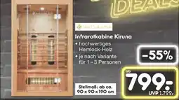 Netto Marken-Discount ARTSAUNA Infrarotkabine Kiruna Angebot