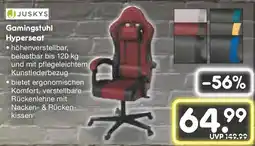 Netto Marken-Discount JUSKYS Gamingstuhl Hyperseat Angebot