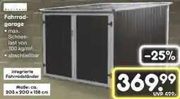 Netto Marken-Discount Fahrradgarage Angebot