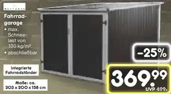 Netto Marken-Discount Fahrradgarage Angebot