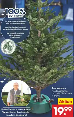 Netto Marken-Discount Tannenbaum Angebot