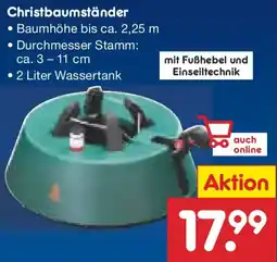 Netto Marken-Discount Christbaumständer Angebot