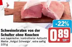 AEZ Schweinebraten von der Schulter ohne Knochen Angebot