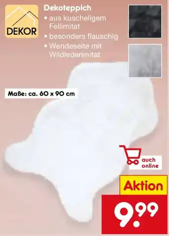 Netto Marken-Discount DEKOR Dekoteppich Angebot