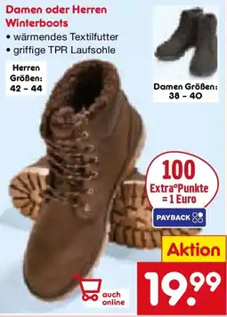 Netto Marken-Discount Damen oder Herren Winterboots Angebot