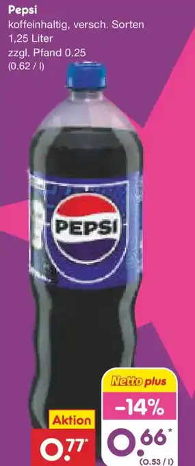 Netto Marken-Discount Pepsi Angebot