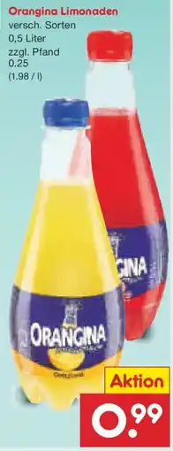 Netto Marken-Discount Orangina Limonaden Angebot