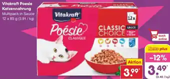 Netto Marken-Discount Vitakraft Poesie Katzennahrung Angebot