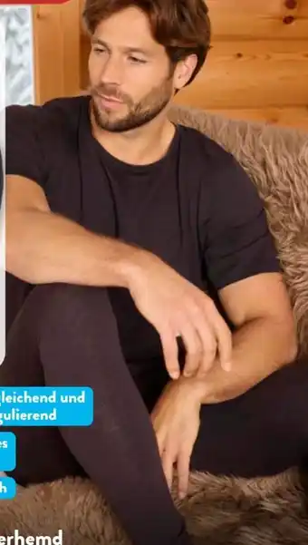 Aldi Süd Up2Fashion Herren Merino-Unterhemd Angebot