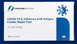 Aldi Süd Safecare Biotech COVID-19-&- Influenza-A+BAntigen-Combo-Rapid-Test Angebot