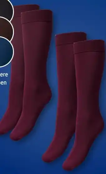 Aldi Süd Up2Fashion Damen Thermo-Kniestrümpfe Angebot