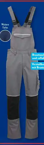 Aldi Süd Topcraft Arbeitsbekleidung Arbeitslatzhose Angebot