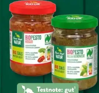 Aldi Süd Nur Natur Bio-Pesto Angebot