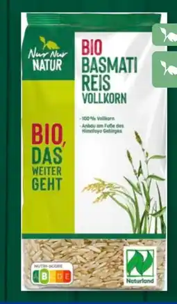 Aldi Süd Nur Natur Bio-Vollkorn-Basmatireis Angebot