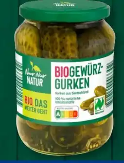 Aldi Süd Nur Natur Bio-Gewürzgurken Angebot