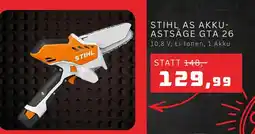 Bauhaus STIHL AS AKKU- ASTSÄGE GTA 26 Angebot