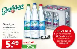 Getränkeland Glashäger Mineralwasser Angebot