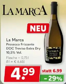 Getränkeland La Marca Prosecco Frizzante DOC Treviso Extra Dry Angebot