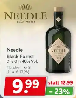 Getränkeland Needle Black Forest Dry Gin Angebot