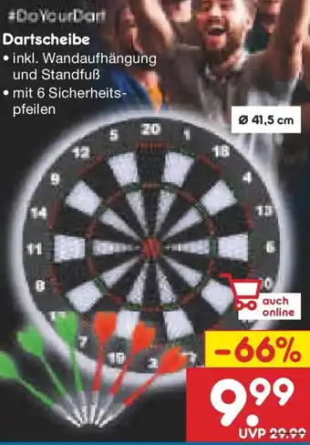 Netto Marken-Discount Dartscheibe Angebot