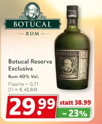 Getränkeland Botucal Reserva Exclusiva Rum Angebot