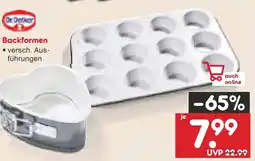 Netto Marken-Discount Dr.Oetker Backformen Angebot