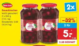 Netto Marken-Discount Beste Ernte Sauerkirschen Angebot