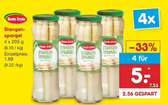 Netto Marken-Discount Beste Ernte Stangenspargel Angebot