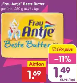 Netto Marken-Discount „Frau Antje❞ Beste Butter Angebot