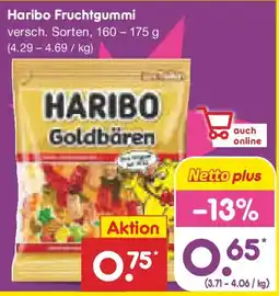 Netto Marken-Discount Haribo Fruchtgummi Angebot