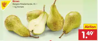 Netto Marken-Discount MARKT TAG Birnen Angebot