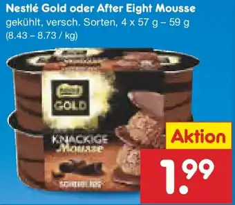 Netto Marken-Discount Nestlé Gold oder After Eight Mousse Angebot