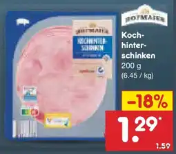 Netto Marken-Discount Koch- hinter- schinken Angebot